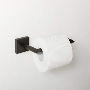 A picture of a wall mounted toilet paper holder | 6 essentials bathroom accessories for a Nigerian home