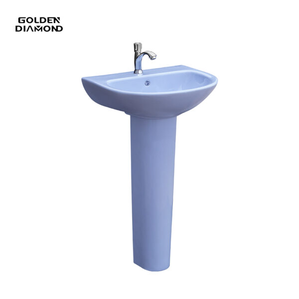 Golden Diamond Milano Blue Basin | Shop Sanitary Wares online