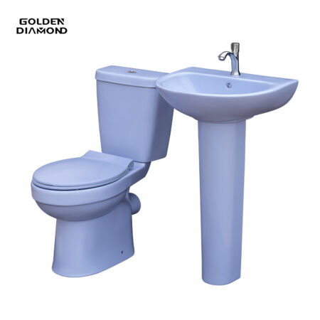 Golden Diamond Milano Blue Set | Shop Sanitary Wares online