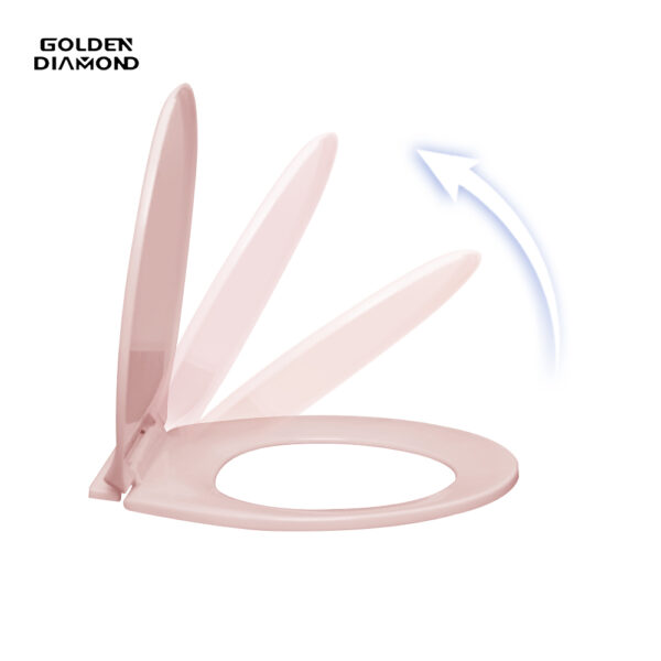 Golden Diamond Milano Pink Seat Cover | Shop Sanitary Wares online