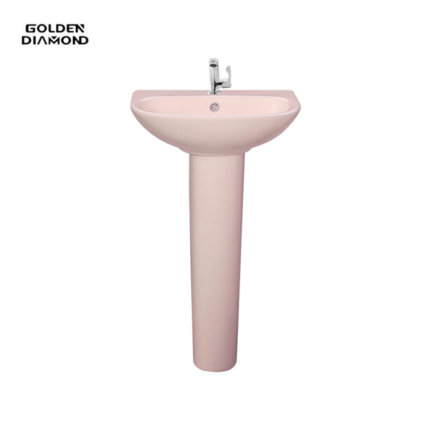 Golden Diamond Milano Pink Basin | Shop Sanitary Wares online