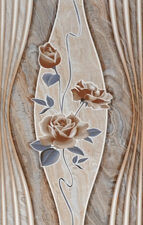 Rose in Oval design Wall Tile available for sale on Wutarick Store