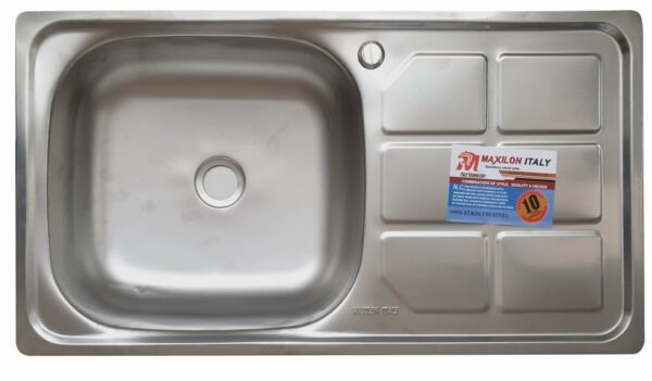 Maxilon Single Bowl Sink | Buy Single bowl Kitchen sink online