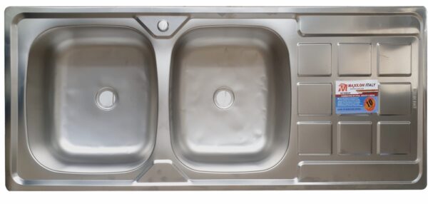 Maxilon Double Bowl Sink | Buy Double bowl Kitchen sink online